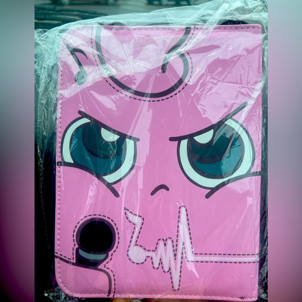 Jigglypuff Pokémon Card Holder, Holds 400 cards! Super cute ✨